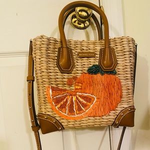 Michael Kors orange bag